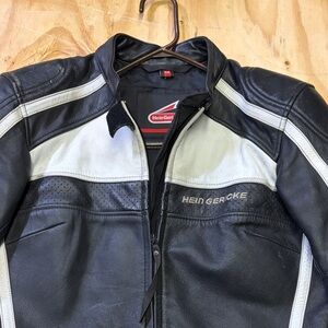 Hein Gericke Black and White Men's Performance Jacket